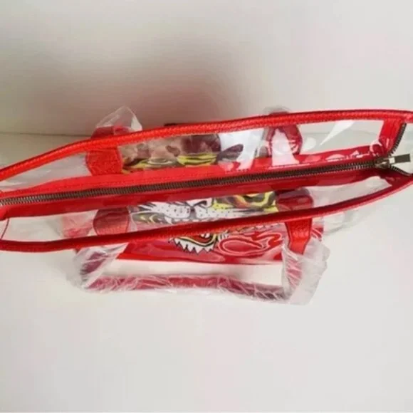 Ed Hardy Iconic Tiger Tote Clear - Picture 7 of 8